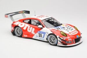 Porsche 911 991.2 GT3 R #31 Frikadelli Racing K. Bachler / M. Christensen 24 Hours of Nurburgring 2017 Minichamps 1:18 155176 - pilt 4/6