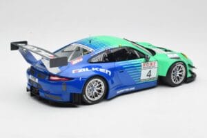 Porsche 911 991.2 GT3 R #4 Falken Motorsports J. Bergmeister / M. Ragginger VLN Westfalenfahrt 2017 Minichamps 1:18 155176904 - pilt 2/6