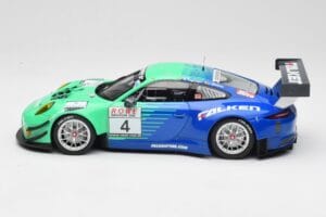 Porsche 911 991.2 GT3 R #4 Falken Motorsports J. Bergmeister / M. Ragginger VLN Westfalenfahrt 2017 Minichamps 1:18 155176904 - pilt 3/6
