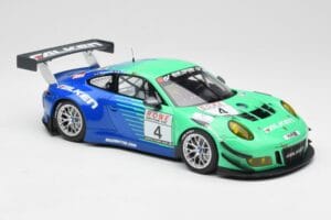 Porsche 911 991.2 GT3 R #4 Falken Motorsports J. Bergmeister / M. Ragginger VLN Westfalenfahrt 2017 Minichamps 1:18 155176904 - pilt 4/6