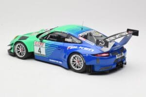 Porsche 911 991.2 GT3 R #4 Falken K. Bachler / M. Ragginger VLN Winner Round 6 2018 Minichamps 1:18 153186994 Metall - pilt 5/6