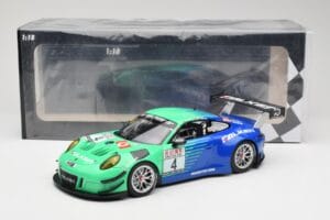 Porsche 911 991.2 GT3 R #4 Falken K. Bachler / M. Ragginger VLN Winner Round 6 2018 Minichamps 1:18 153186994 Metall - pilt 6/6
