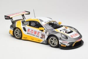 Porsche 911 991.2 GT3 R #99 Rowe Racing D. Olsen / M. Campbell 24 Hours of Spa 2019 Minichamps 1:18 155196099 Metall - pilt 4/6