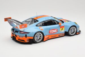 Porsche 911 991.2 GT3 R Pacific Gulf Racing #9 J. Lammers / K. Miura Super GT 300 Series 2017 Minichamps 1:18 155176909 Metal - pilt 2/6
