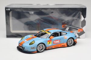 Porsche 911 991.2 GT3 R Pacific Gulf Racing #9 J. Lammers / K. Miura Super GT 300 Series 2017 Minichamps 1:18 155176909 Metal - pilt 6/6