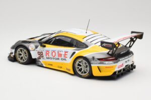 Porsche 911 991.2 GT3 R Rowe Racing #98 N. Muller / R. Dumas / M. Jaminet 24 Hours of Spa 2019 Minichamps 1:18 155196098 Meta - pilt 5/6