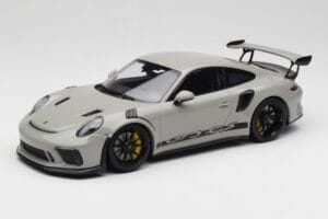 Porsche 911 991.2 GT3 RS Chalk Wording Mustad Veljed Minichamps 1:18 153068230 Metall