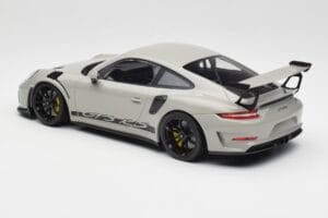Porsche 911 991.2 GT3 RS Chalk Wording Mustad Veljed Minichamps 1:18 153068230 Metall - pilt 5/6