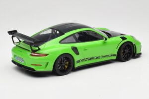 Porsche 911 991.2 GT3 RS Weissach Package Roheline Minichamps 1:18 153068233 Metall - pilt 2/6