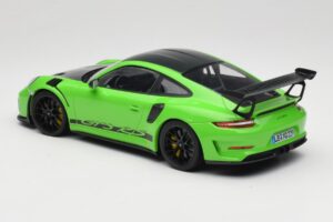 Porsche 911 991.2 GT3 RS Weissach Package Roheline Minichamps 1:18 153068233 Metall - pilt 5/6