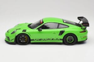 Porsche 911 991.2 GT3 RS Manthey Racing Racing Roheline Minichamps 1:18 MR-911-GT3RS-1802 Metall - pilt 3/6