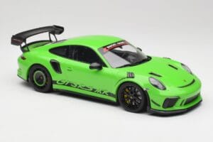 Porsche 911 991.2 GT3 RS Manthey Racing Racing Roheline Minichamps 1:18 MR-911-GT3RS-1802 Metall - pilt 4/6