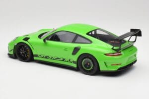 Porsche 911 991.2 GT3 RS Manthey Racing Racing Roheline Minichamps 1:18 MR-911-GT3RS-1802 Metall - pilt 5/6