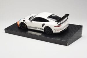 Porsche 911 991.2 GT3 RS Manthey Racing Valge & Sinine & Oranž Minichamps 1:18 MR-911-GT3RS-1805 Metall - pilt 5/6