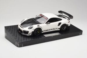 Porsche 911 991.2 GT3 RS Manthey Racing Valge Minichamps 1:18 MR-911-GT3RS-1801 Metall - pilt 2/6