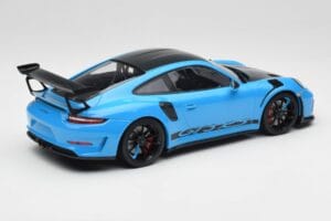 Porsche 911 991.2 GT3 RS Miami Sinine Weissach Package & Mustad Magneesiumrattad Minichamps 1:18 153068231 Metall - pilt 2/6