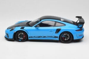 Porsche 911 991.2 GT3 RS Miami Sinine Weissach Package & Mustad Magneesiumrattad Minichamps 1:18 153068231 Metall - pilt 3/6