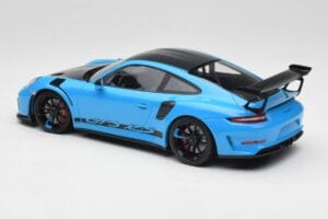 Porsche 911 991.2 GT3 RS Miami Sinine Weissach Package & Mustad Magneesiumrattad Minichamps 1:18 153068231 Metall - pilt 5/6