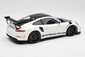 Porsche 911 991.2 GT3 RS Weissach Package Valge Wording Mustad Magneesium Veljed Minichamps 1:18 153068225 Metall - pilt 2/6