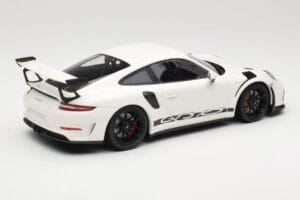 Porsche 911 991.2 GT3 RS Valge Mustade Velgedega Minichamps 1:18 155068224 Metall - pilt 2/6