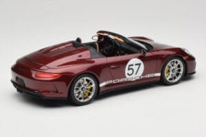 Porsche 911 991.2 Speedster Heritage Edition Cherry Metallic GT Spirit 1:18 GT929 Vaik - pilt 2/6