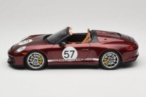 Porsche 911 991.2 Speedster Heritage Edition Cherry Metallic GT Spirit 1:18 GT929 Vaik - pilt 3/6