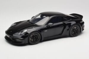 Porsche 911 992 Brabus 900 Rocket-R Obsidian Black GT Spirit 1:18 GT502 Vaik