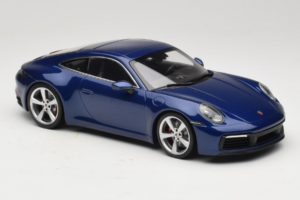 Porsche 911 992 Carrera 4S Blue Metallic Minichamps 1:18 153067327 Metall - pilt 4/6