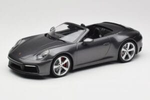 Porsche 911 992 Carrera 4S Kabriolett Agate Grey Metallic Minichamps 1:18 155067336 Metall