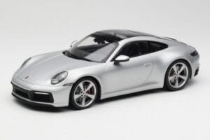 Porsche 911 992 Carrera 4S Hõbe Minichamps 1:18 155067322 Metall