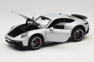 Porsche 911 992 Dakar Ice Grey Metallic Norev 1:18 187242 Metall - pilt 2/8