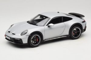 Porsche 911 992 Dakar Ice Grey Metallic Norev 1:18 187242 Metall
