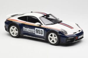 Porsche 911 992 Dakar Rough Roads Norev 1:18 187240 Metall - pilt 7/9