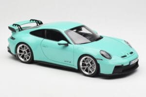 Porsche 911 992 GT3 Mint Roheline Norev 1:18 187316 Metall - pilt 6/8