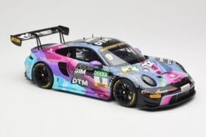 Porsche 911 992 GT3 R Team WRT #9 T. Heinemann DTM 2023 Minichamps 1:18 113236309 Metall - pilt 6/8