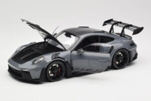 Porsche 911 992 GT3 RS Crayon Weissach Package & Black Wheels Minichamps 1:18 110062024 Metall - pilt 2/8