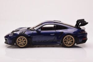 Porsche 911 992 GT3 RS Gentian Sinine Metallik Norev 1:18 187363 Metall - pilt 4/8