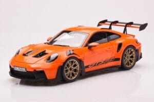 Porsche 911 992 GT3 RS Gulf Oranž Norev 1:18 187360 Metall