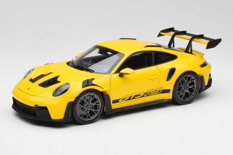 Porsche 911 992 GT3 RS Racing Kollane Norev 1:18 WAP0212810RGT3 Metall