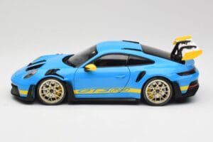 Porsche 911 992 GT3 RS Shark Sinine & Kollane Decor Concept Minichamps 1:18 911992001 Metall - pilt 4/8