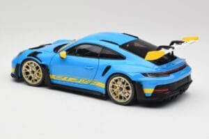 Porsche 911 992 GT3 RS Shark Sinine & Kollane Decor Concept Minichamps 1:18 911992001 Metall - pilt 7/8