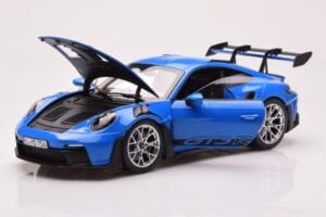 Porsche 911 992 GT3 RS Sharkblue Norev 1:18 187358 Metall - pilt 2/8