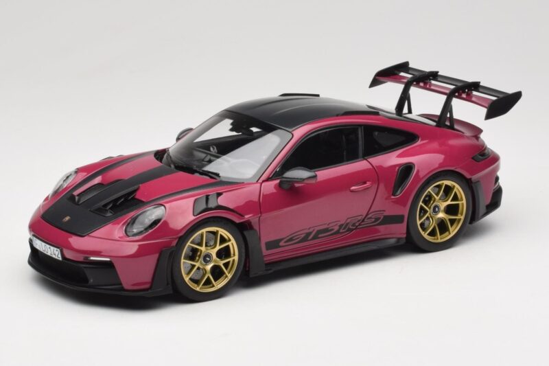 Porsche 911 992 GT3 RS Weissach Package Ruby Star Norev 1:18 187370 Metall