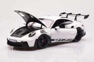 Porsche 911 992 GT3 RS Valge Norev 1:18 187361 Metall - pilt 2/8