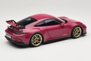 Porsche 911 992 GT3 Ruby Star Neo Norev 1:18 187381 Metall - pilt 3/8