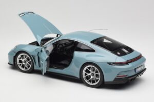 Porsche 911 992 S/T Meissen Blue Norev 1:18 187470 Metall - pilt 5/8