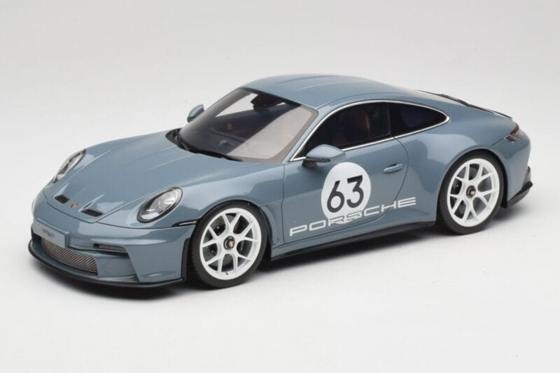 Porsche 911 992 ST Gentian Blue Metallic GT Spirit 1:18 GT491 Vaik