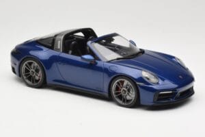 Porsche 911 992 Targa 4 GTS Blue Metallic Minichamps 1:18 155061060 Metall - pilt 4/6