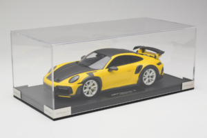 Porsche 911 992 TechArt GTstreet R Kollane Valgete Velgedega TechArt 1:18 REMC015 Vaik - pilt 5/6