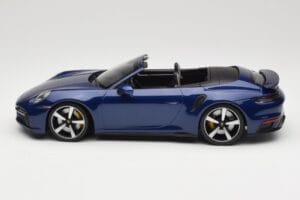 Porsche 911 992 Turbo S Kabriolett Blue Metallic Minichamps 1:18 155069081 Metall - pilt 3/6